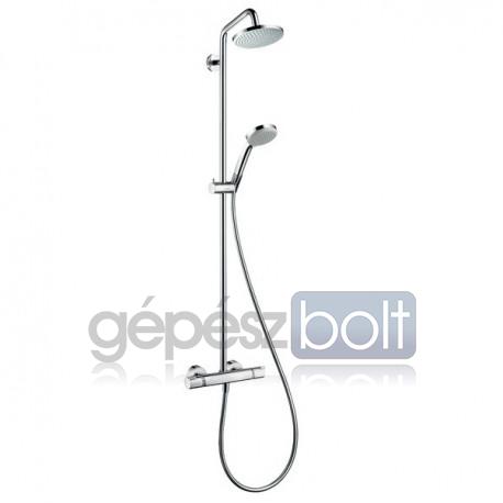 Hansgrohe Croma Showerpipe 1jet termosztátos zuhanyrendszer