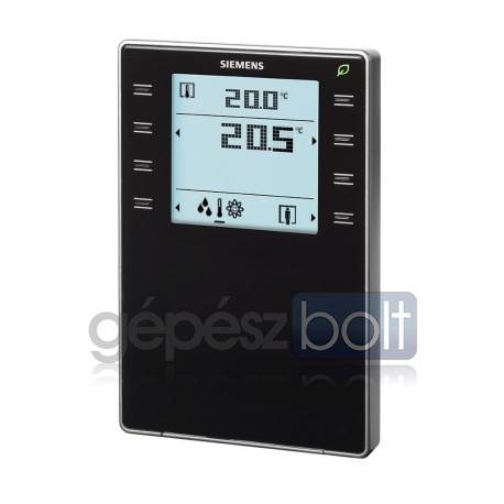 Siemens QMX3.P74-1BSC Room operating black
