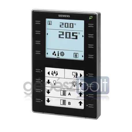 Siemens QMX3.P37-1BSC Room operating black