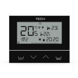 TECH EU-292 v3 vezetékes on/off termosztát