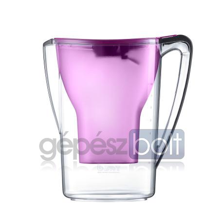 BWT AQUALIZER HOME 2,7 L asztali vízszűrő kancsó padlizsánlila - 1 db Magnesium Mineralized vízszűrőbetéttel