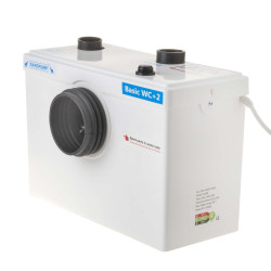 Sanipump Basic WC+2 darálós WC