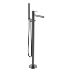 AREZZO design ELEGANT szabadon álló kádtöltő csaptelep, gun metal