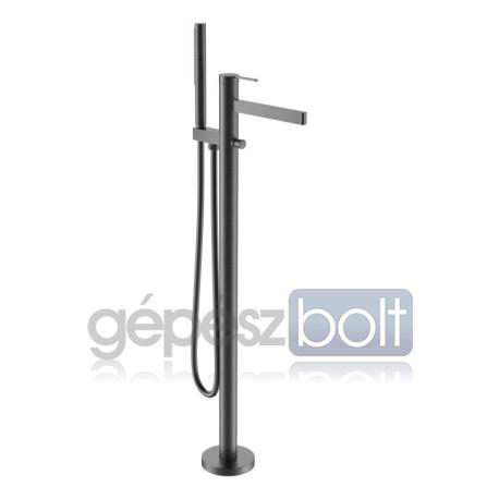 AREZZO design ELEGANT szabadon álló kádtöltő csaptelep, gun metal