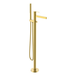AREZZO design ELEGANT szabadon álló kádtöltő csaptelep, gun metal