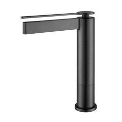 AREZZO design ELEGANT magasított mosdócsaptelep, gun metal