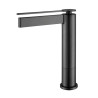 AREZZO design ELEGANT magasított mosdócsaptelep, gun metal