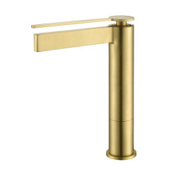 AREZZO design ELEGANT magasított mosdócsaptelep, gun metal