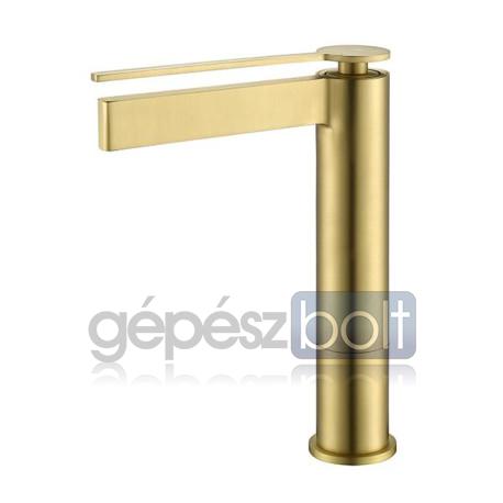 AREZZO design ELEGANT magasított mosdócsaptelep, gun metal