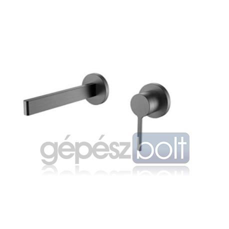 AREZZO design ELEGANT fali mosdó csaptelep, gun metal