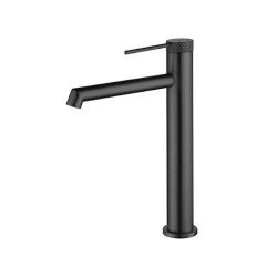 AREZZO design PALMFIELD magasított mosdó csaptelep, fekete