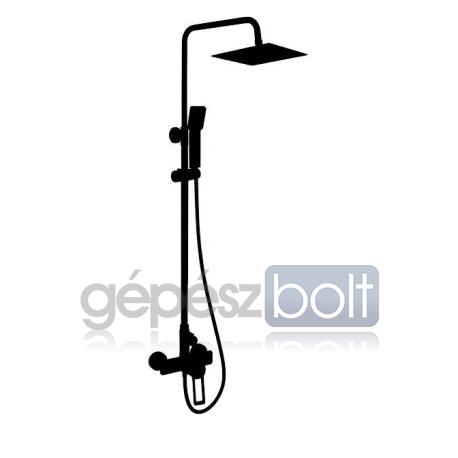 AREZZO design BLACKFIELD Zuhanyrendszer fekete