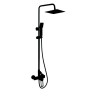 AREZZO design BLACKFIELD Zuhanyrendszer fekete