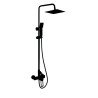 AREZZO design BLACKFIELD Zuhanyrendszer fekete