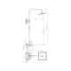 AREZZO design BLACKFIELD Zuhanyrendszer fekete