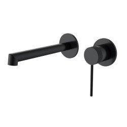 AREZZO design PALMFIELD fali mosdó csaptelep, fekete