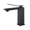AREZZO design ROCKFIELD mosdó csaptelep, fekete