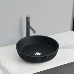 AREZZO design AVEX üvegmosdó,matt fekete