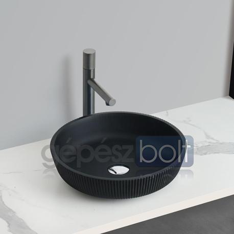 AREZZO design AVEX üvegmosdó,matt fekete