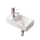 AREZZO design AUSTIN bal oldali mini kézmosó 40x22 cm