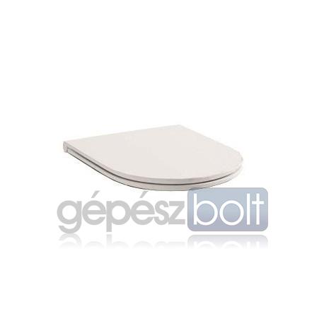 AREZZO design ARIZON Slim Soft Close lecsapódásgátló WC tető matt fehér
