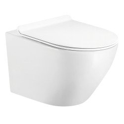 Mofém EVO Perem nélküli fali WC Soft Close ülőkével 