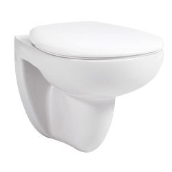 Mofém EVO Perem nélküli fali WC Soft Close ülőkével 