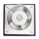 Cata E-100MTH ventilátor metakrilát előlappal, utószellőztető és páraérzékelő funkcióval, fehér