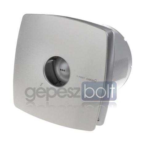 Cata X-Mart 15 Inox Hygro ventilátor utószellőztető és páraérzékelő funkcióval, pillangószeleppel