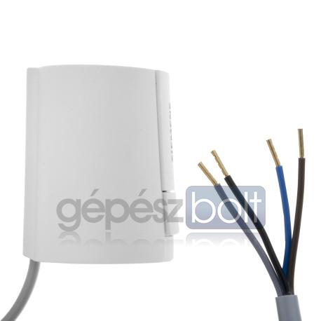Siemens MS23 termoelektromos szelepmozgató, AC 230V, NC, 1m kábel hossz (STA23 és STA321 utódja)