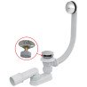 Alcaplast Kádszifon készlet CLICK/CLACK, fém