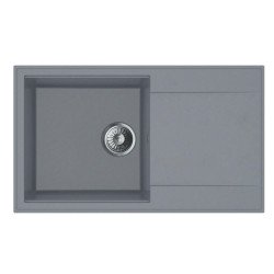 Mofém Zenit 78 1B1D Gránit mosogatótálca szürke 780x460 mm
