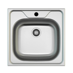 Mofém EVO2 1B Rozsdamentes acél mosogatótálca 480 x 480 mm