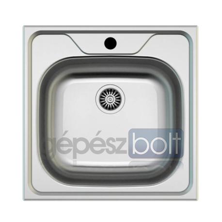 Mofém EVO2 1B Rozsdamentes acél mosogatótálca 480 x 480 mm