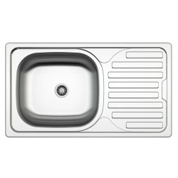 Mofém EVO2 1B1D Rozsdamentes acél mosogatótálca 760 x 435 mm