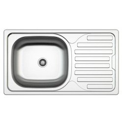 Mofém EVO2 1B1D Rozsdamentes acél mosogatótálca 760 x 435 mm