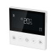 Siemens RDQ411 süllyesztett termosztát 2 vagy 4-csöves alkalmazásához AC 230 V