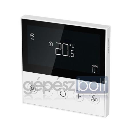 Siemens RDQ411 süllyesztett termosztát 2 vagy 4-csöves alkalmazásához AC 230 V