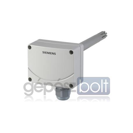 Siemens QFM1661 Légcsatorna-érzékelő páratartalom (0...10 V) és hőmérséklet (0...10 V)