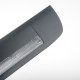 Aereco EAR 1245 Higroszabályzós, akusztikus légbevezető, lezárható, antracit színű