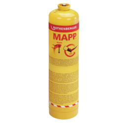 Rothenberger MAPP Gáz, 7/16" EU, Gázpatron kemény- és lágyforrasztáshoz