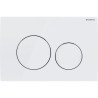 Geberit Delta 20 nyomólap, kerek, 2 mennyiséges öblítés