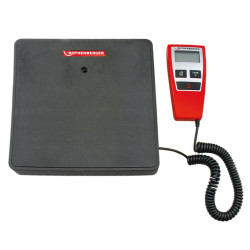 Rothenberger Roscale 120 Digitális hűtőközeg mérleg, 50 kg-ig, akkumulátorral
