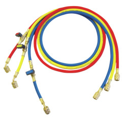 Rothenberger PLUS nyomótömlő készlet golyóscsappal, 1/4" SAE, 1,5 m