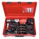 Rothenberger ROMAX 4000 présgép TH 16-20-26 préspofával, 1x4 Ah, kofferben