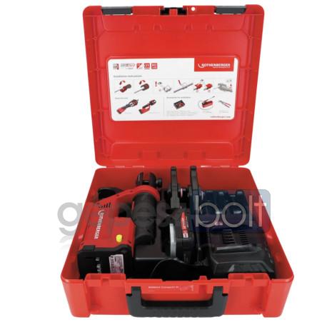 Rothenberger ROMAX COMPACT III présgép Basic Set 1, 1x2Ah, EU, CAS
