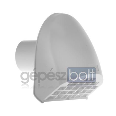 Aereco AEA 1955 Külső esővédő rács, alsó légbeömlős változat, ETH, ETF típusokhoz Ø100 mm falátvezetéshez, fehér