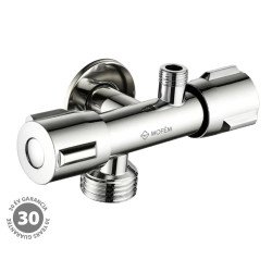 Mofém Kerámiás kombinált sarokszelep 1/2x3/4x3/8