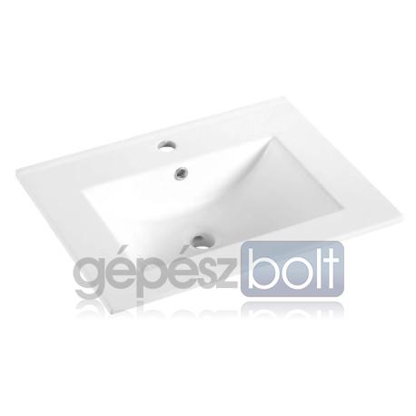 Mofém Evo Beépített kerámia mosdó  61x46,5x17,5 cm