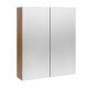 Mofém Evo Fali tükrösszekrény Roble Honey 60x72x19 cm